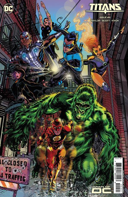 TITANS VOL 4 (2023) #4 CVR D INC 1:25 TONY HARRIS CARD STOCK VAR