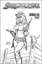 SONJAVERSAL #4 20 COPY LINSNER B&W INCV - Kings Comics