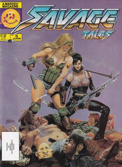 SAVAGE TALES (1985) #5 (VF) - Kings Comics