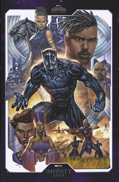 BLACK PANTHER VOL 8 #15 LASHLEY INFINITY SAGA PHASE 3 VAR