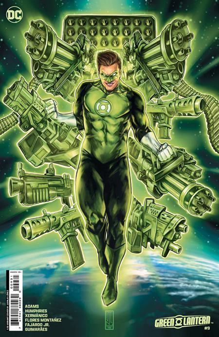 GREEN LANTERN (2023) #9 CVR D INC 1:25 JUANJO LOPEZ CARD STOCK VAR