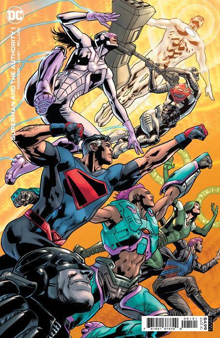 SUPERMAN AND THE AUTHORITY #1 CVR B BRYAN HITCH CARD STOCK VAR