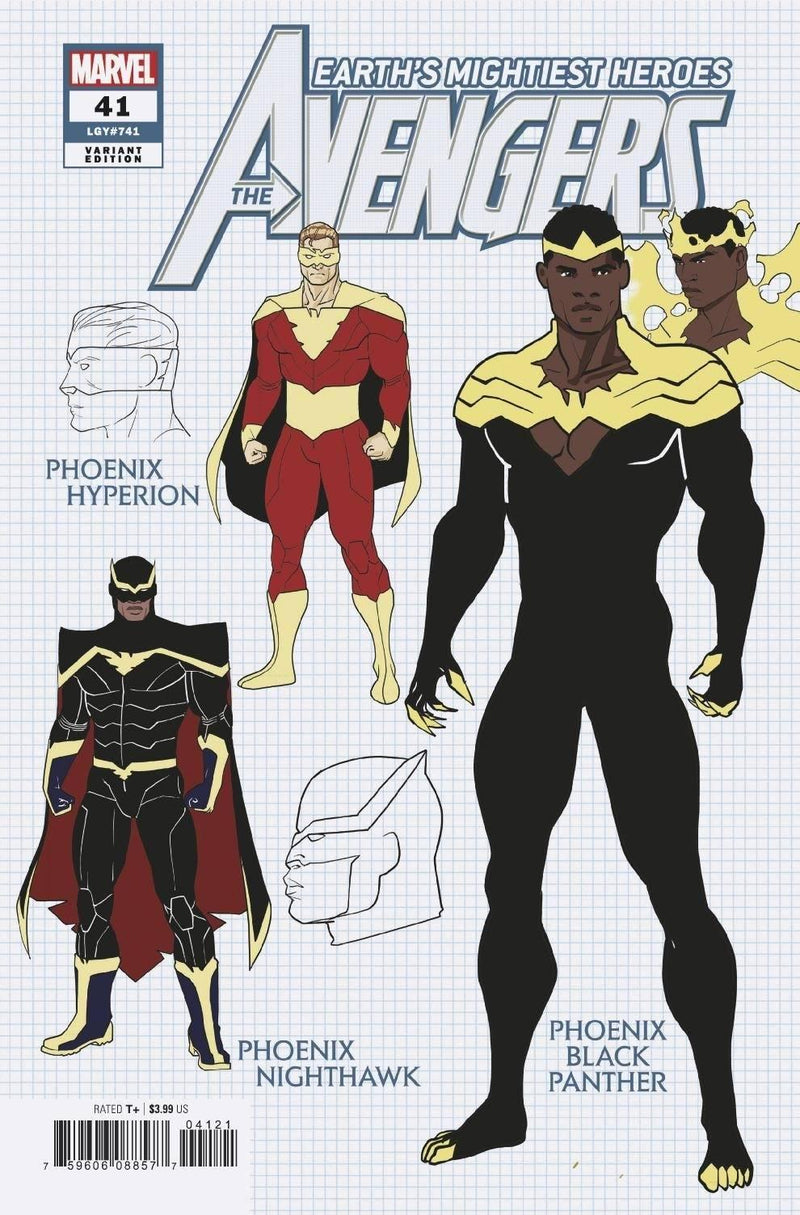 AVENGERS VOL 7 #41 GARRON DESIGN VAR