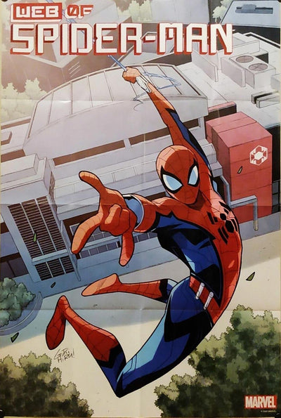 WEB OF SPIDER-MAN GURIHIRU FOLDED PROMO POSTER