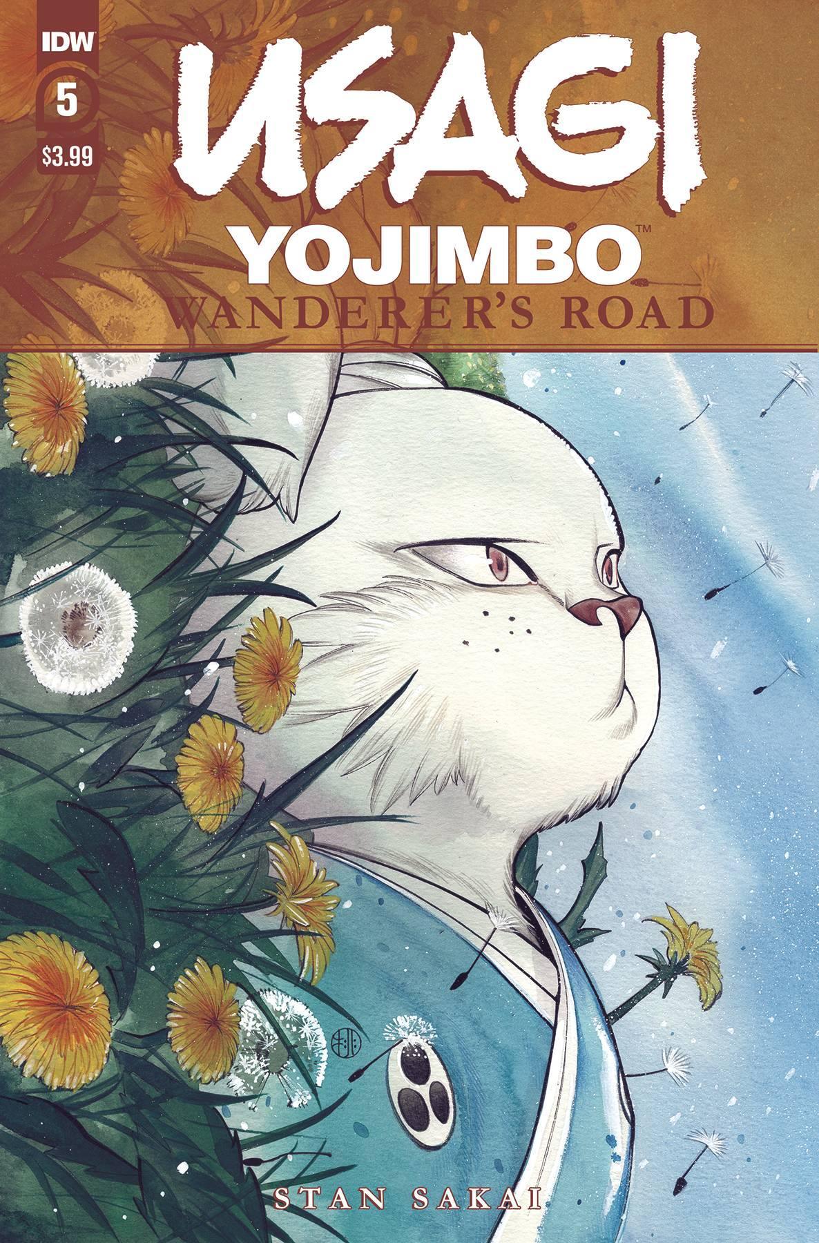 USAGI YOJIMBO WANDERERS ROAD #5 PEACH MOMOKO CVR - Kings Comics