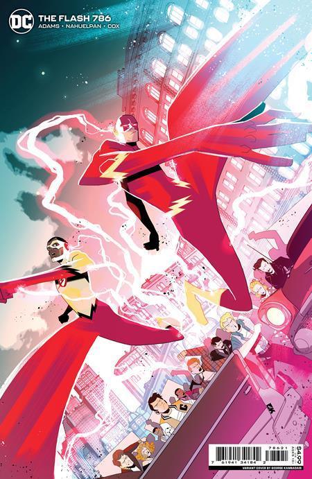 FLASH VOL 5 (2016) #786 CVR B GEORGE KAMBADAIS CARD STOCK VAR (DARK CRISIS)