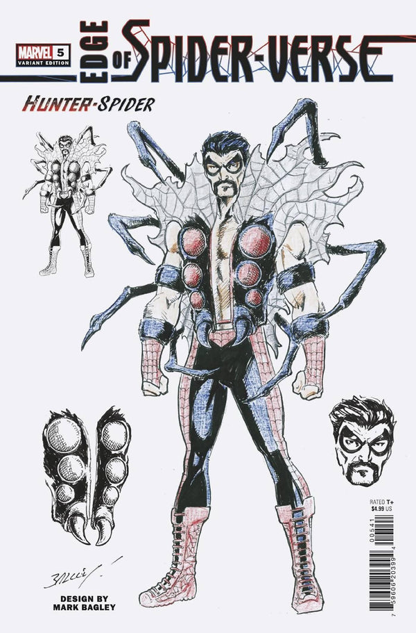 EDGE OF SPIDER-VERSE VOL 2 (2022) #5 10 COPY INCV BAGLEY DESIGN VAR