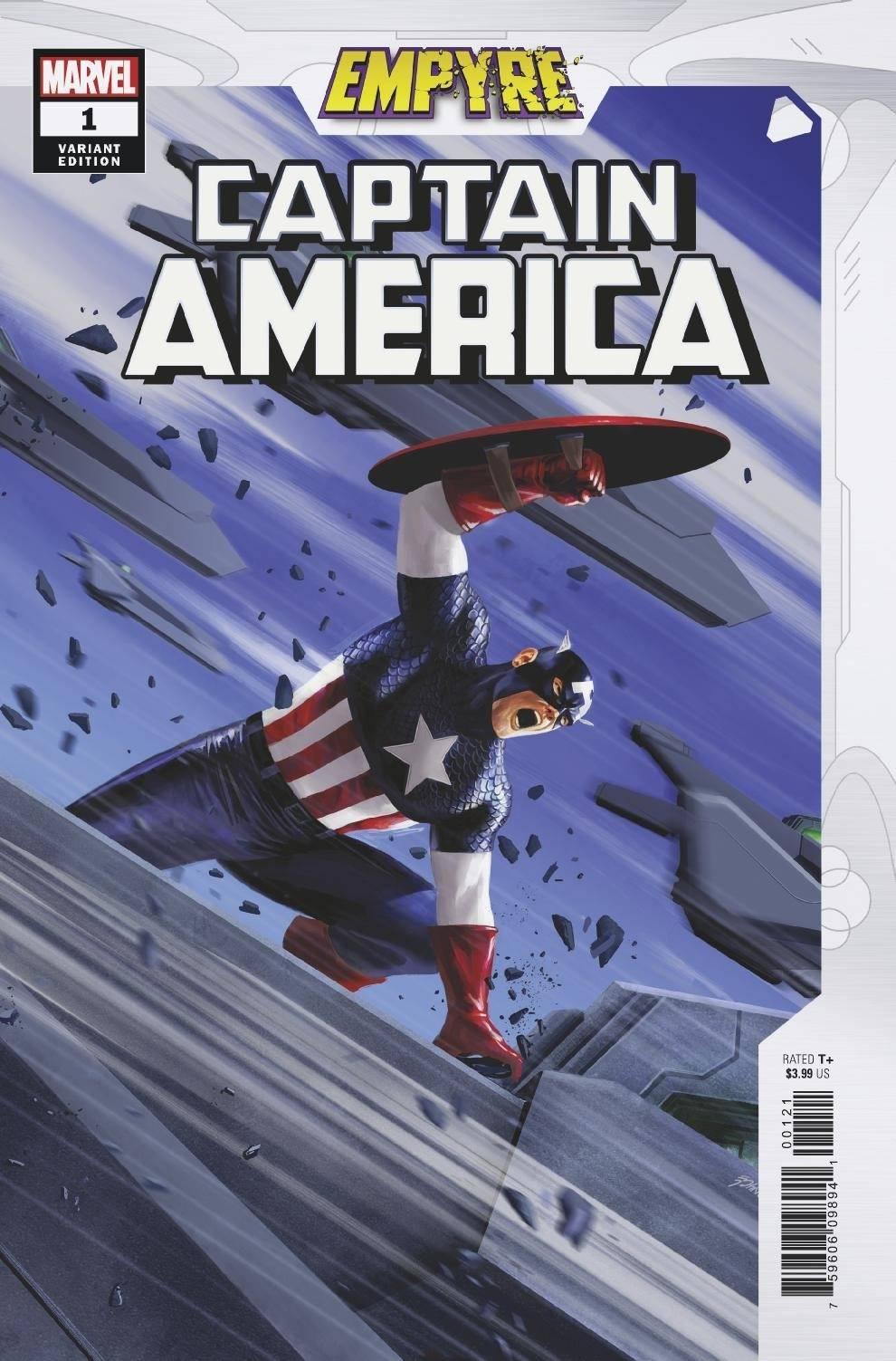 EMPYRE CAPTAIN AMERICA #1 EPTING VAR - Kings Comics