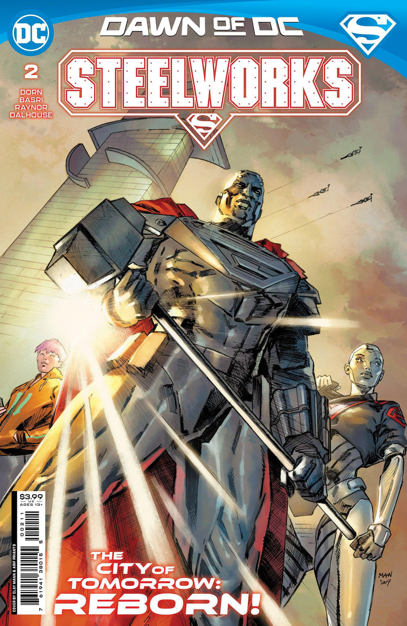 STEELWORKS (2023) #2 CVR A CLAY MANN