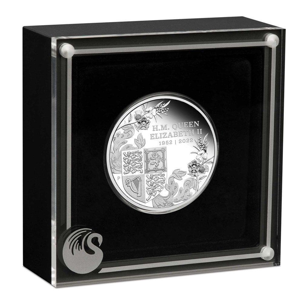 THE QUEEN'S PLATINUM JUBILEE 2022 1oz SILVER PROOF COIN - Kings Comics