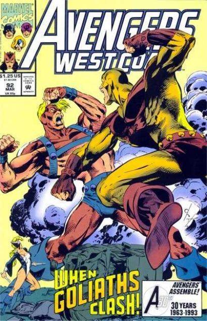 AVENGERS WEST COAST (1985) #92