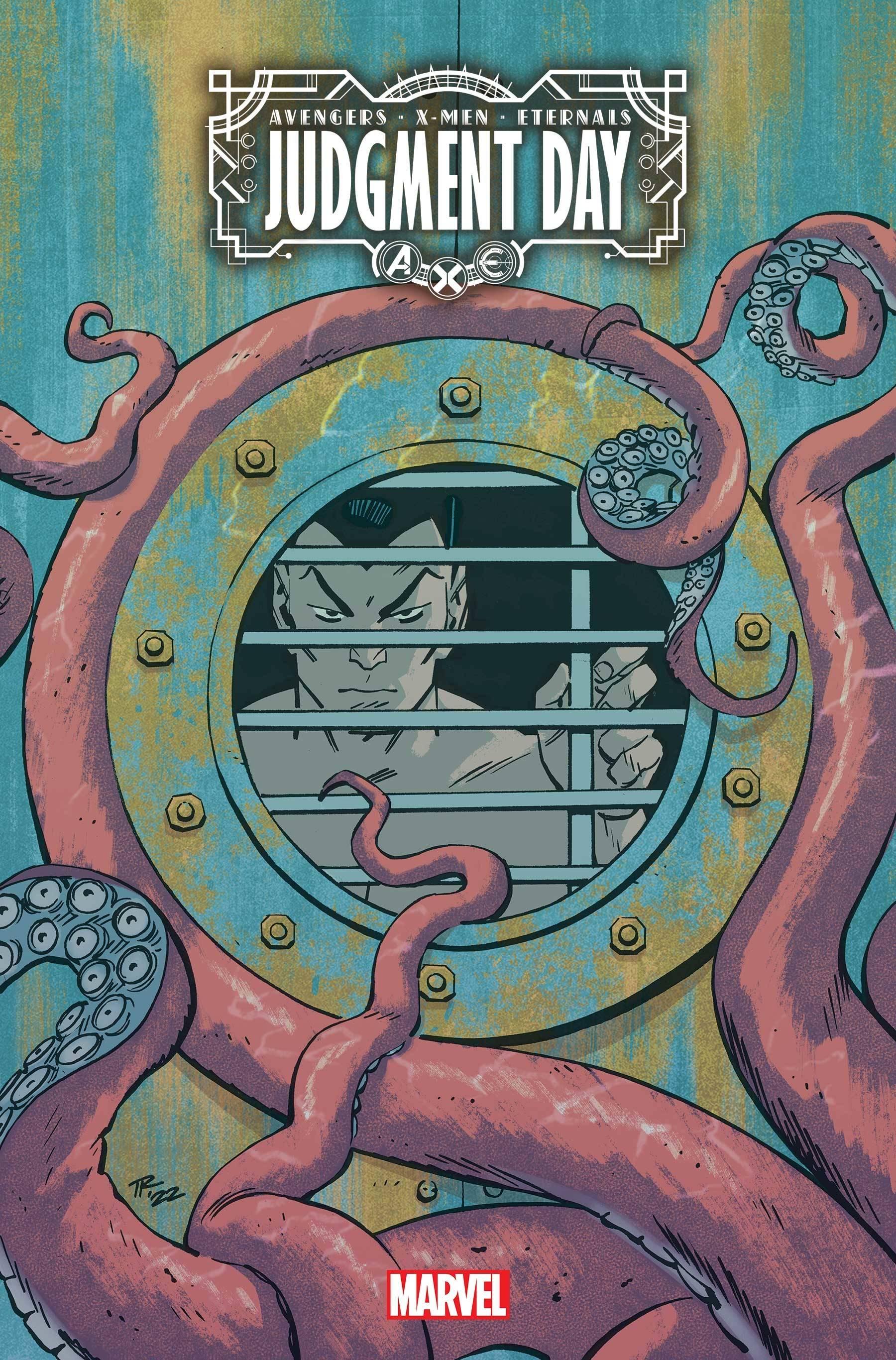 AXE JUDGMENT DAY #2 REILLY WINDOW SHADES VAR - Kings Comics