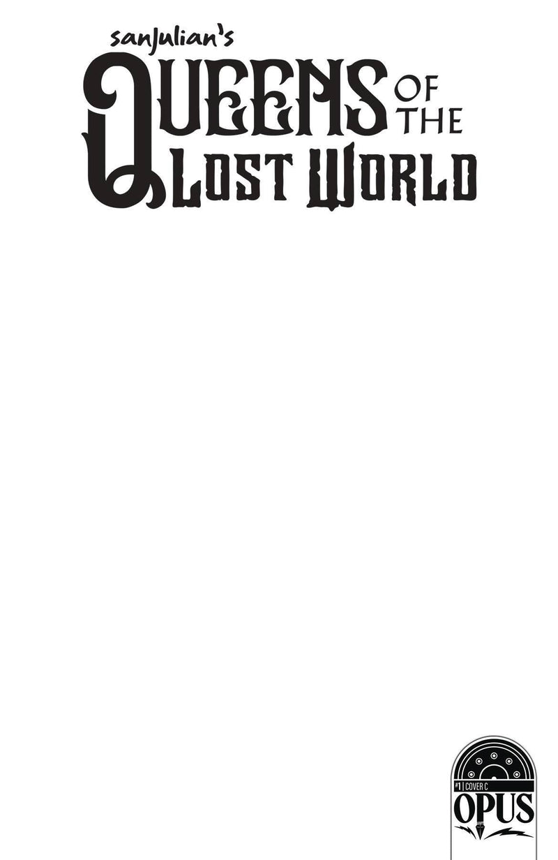 SANJULIAN QUEEN LOST WORLD (2023) #1 CVR C 5 COPY BLANK