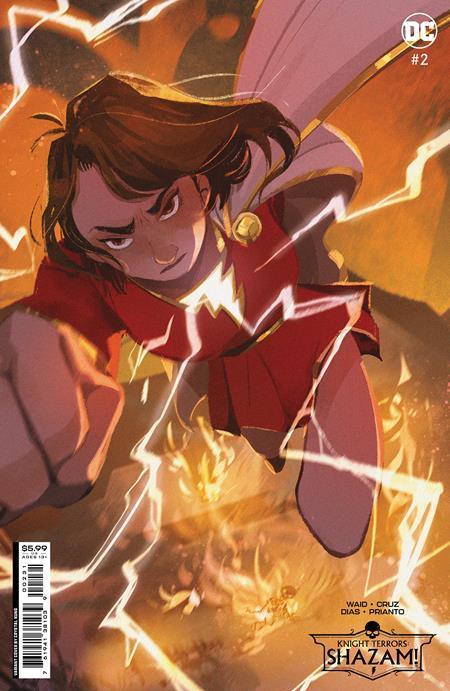 KNIGHT TERRORS SHAZAM (2023) #2 CVR C CRYSTAL KUNG CARD STOCK VAR