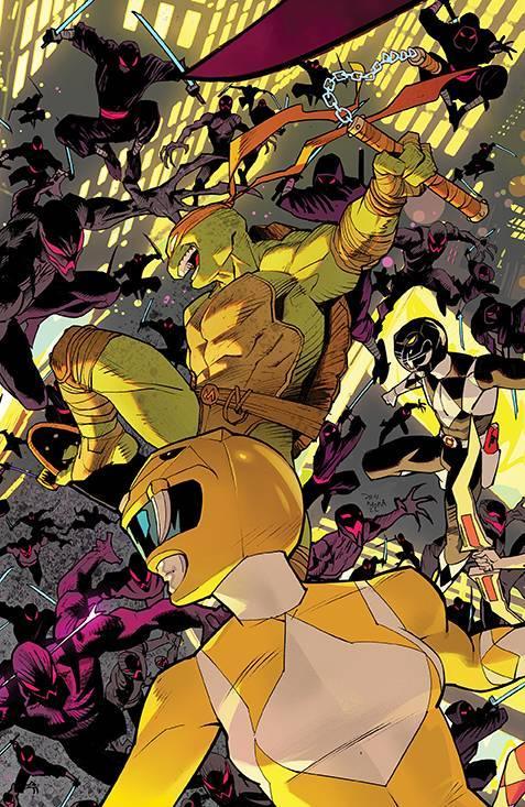 MMPR TMNT II (2022) #1 CVR B CONNECTING 2 MORA - Kings Comics