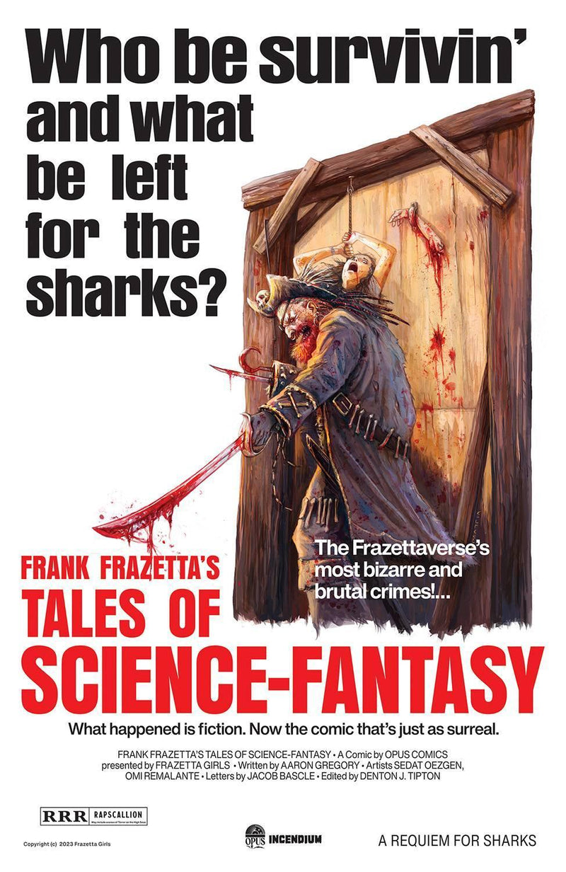 FRANK FRAZETTA TALES OF SCIENCE FANTASY (2023) #2 CVR B 5 COPY INCV DI MATTIA MOVIE