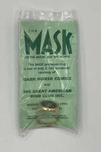 THE MASK 1994 RARE SAN DIEGO COMICON PREMIUM RING MIB