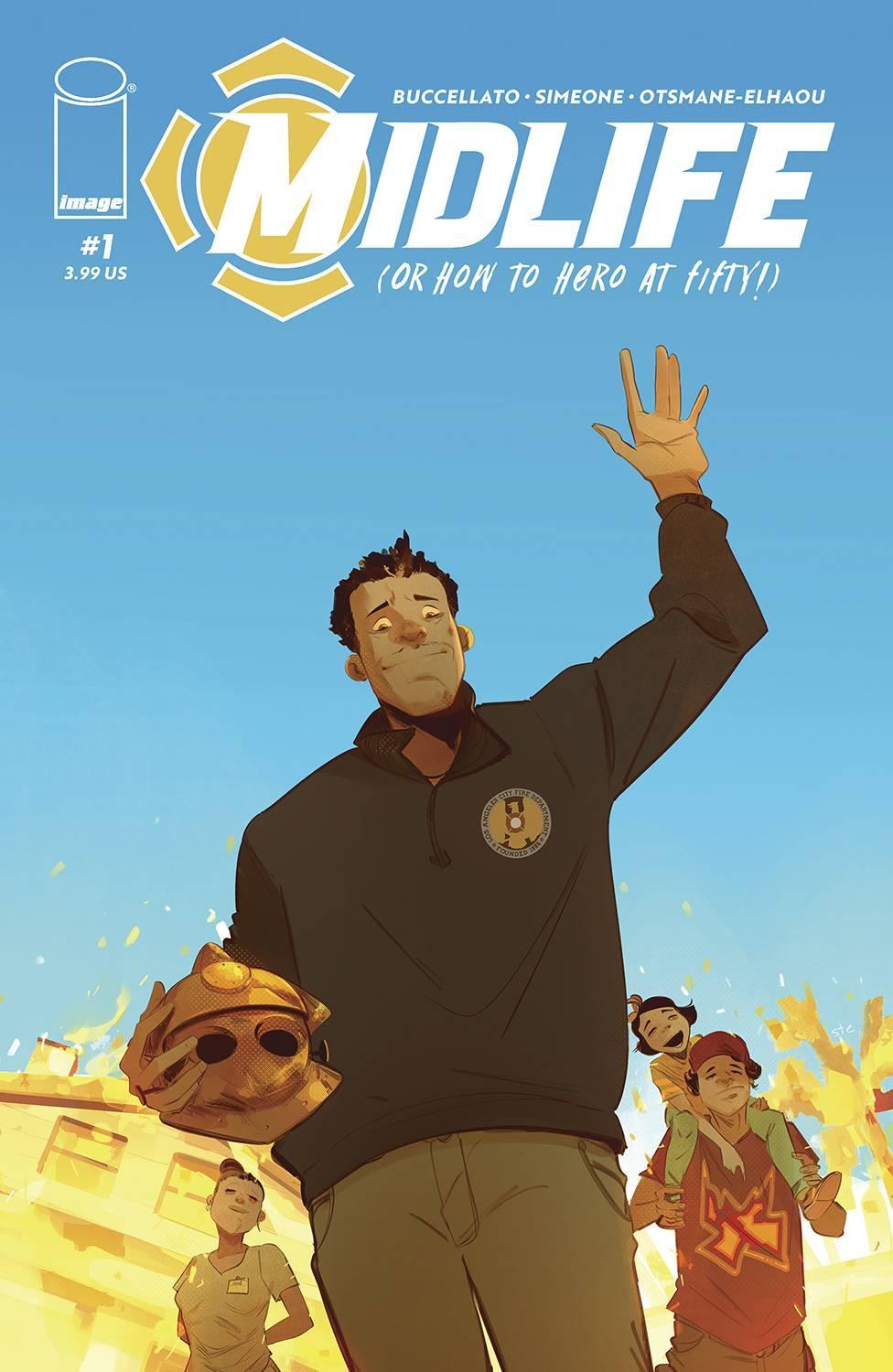 MIDLIFE (OR HOW TO BE A HERO AT FIFTY) (2023) #1 CVR A SIMEONE - Kings Comics