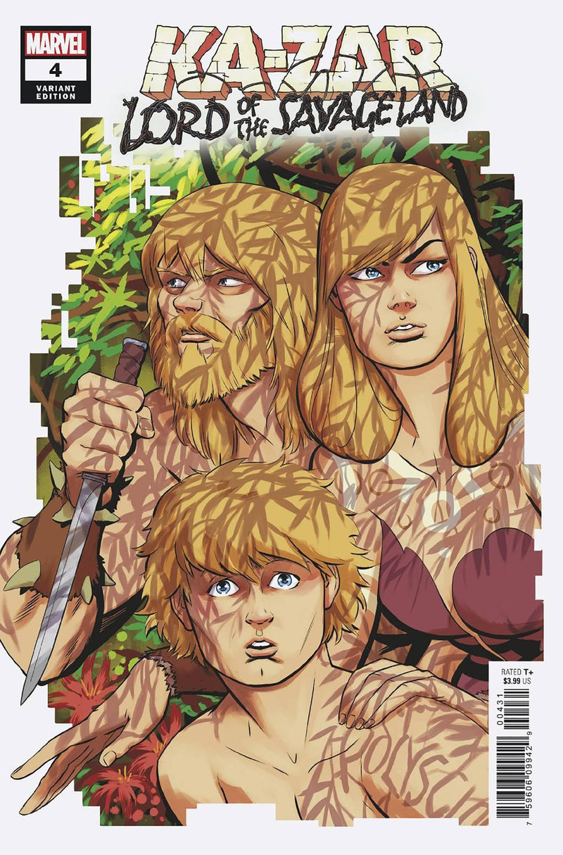 KA-ZAR LORD SAVAGE LAND #4 RODRIGUEZ VAR