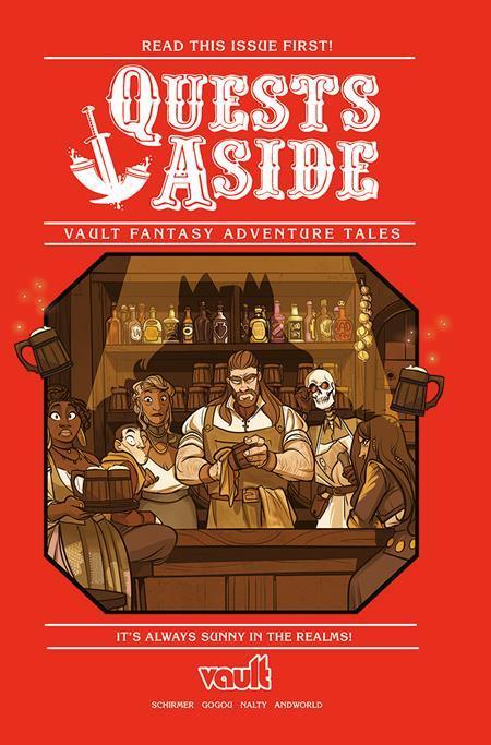 QUESTS ASIDE #1 SECOND PRINTING