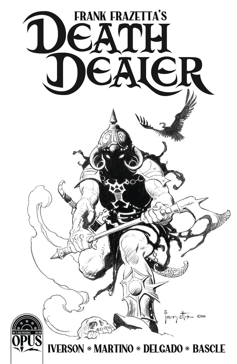 FRANK FRAZETTA DEATH DEALER VOL 2 #1 2ND PTG