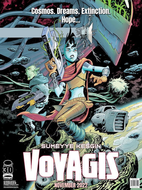 PLUSH / VOYAGIS DOUBLE SIDED FOLDED PROMO POSTER