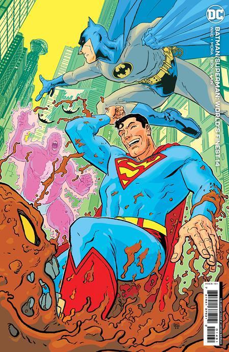 BATMAN SUPERMAN WORLDS FINEST (2022) #14 CVR D INC 1:25 HAYDEN SHERMAN CARD STOCK VAR