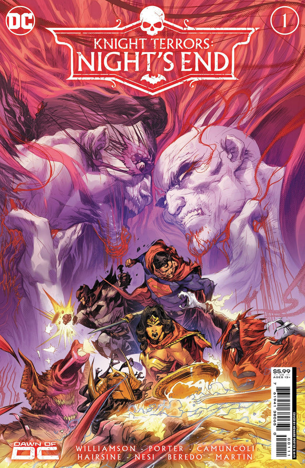 KNIGHT TERRORS NIGHTS END (2023) #1 (ONE SHOT) CVR A HOWARD PORTER