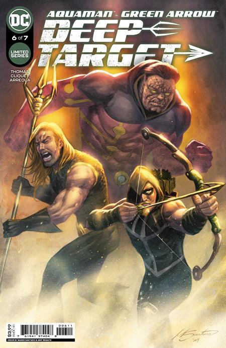 AQUAMAN GREEN ARROW DEEP TARGET #6 CVR A MARCO SANTUCCI