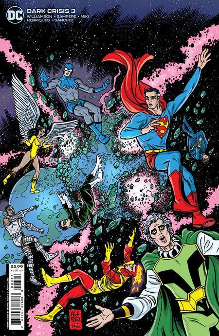 DARK CRISIS #3 CVR C MICHAEL ALLRED HOMAGE CARD STOCK VAR