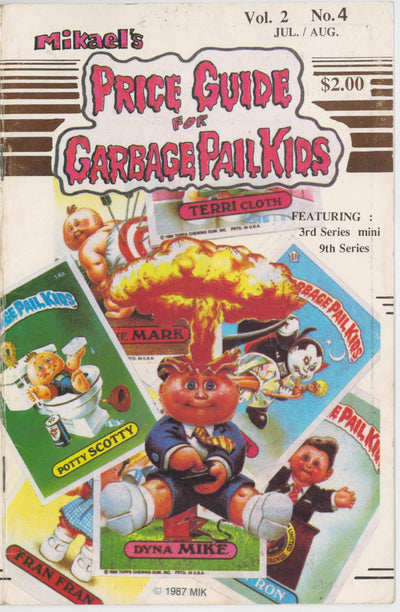 MIKAELS PRICE GUIDE FOR GARBAGE PAIL KIDS (1987) VOL 2 #4 (VF)