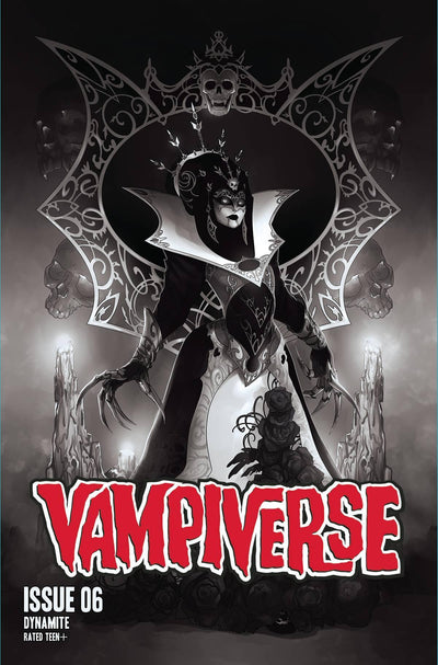 VAMPIVERSE #6 CVR H 20 COPY INCV HETRICK B&W