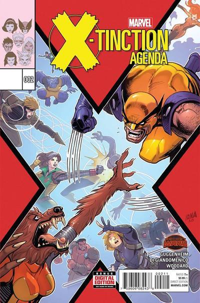 X-TINCTION AGENDA (2015) - SET OF FOUR - Kings Comics