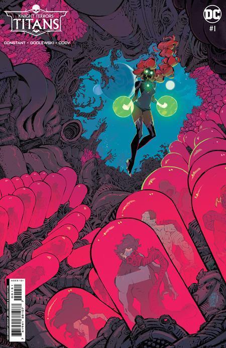 KNIGHT TERRORS TITANS (2023) #1 CVR F INC 1:50 JORGE CORONA CARD STOCK VAR