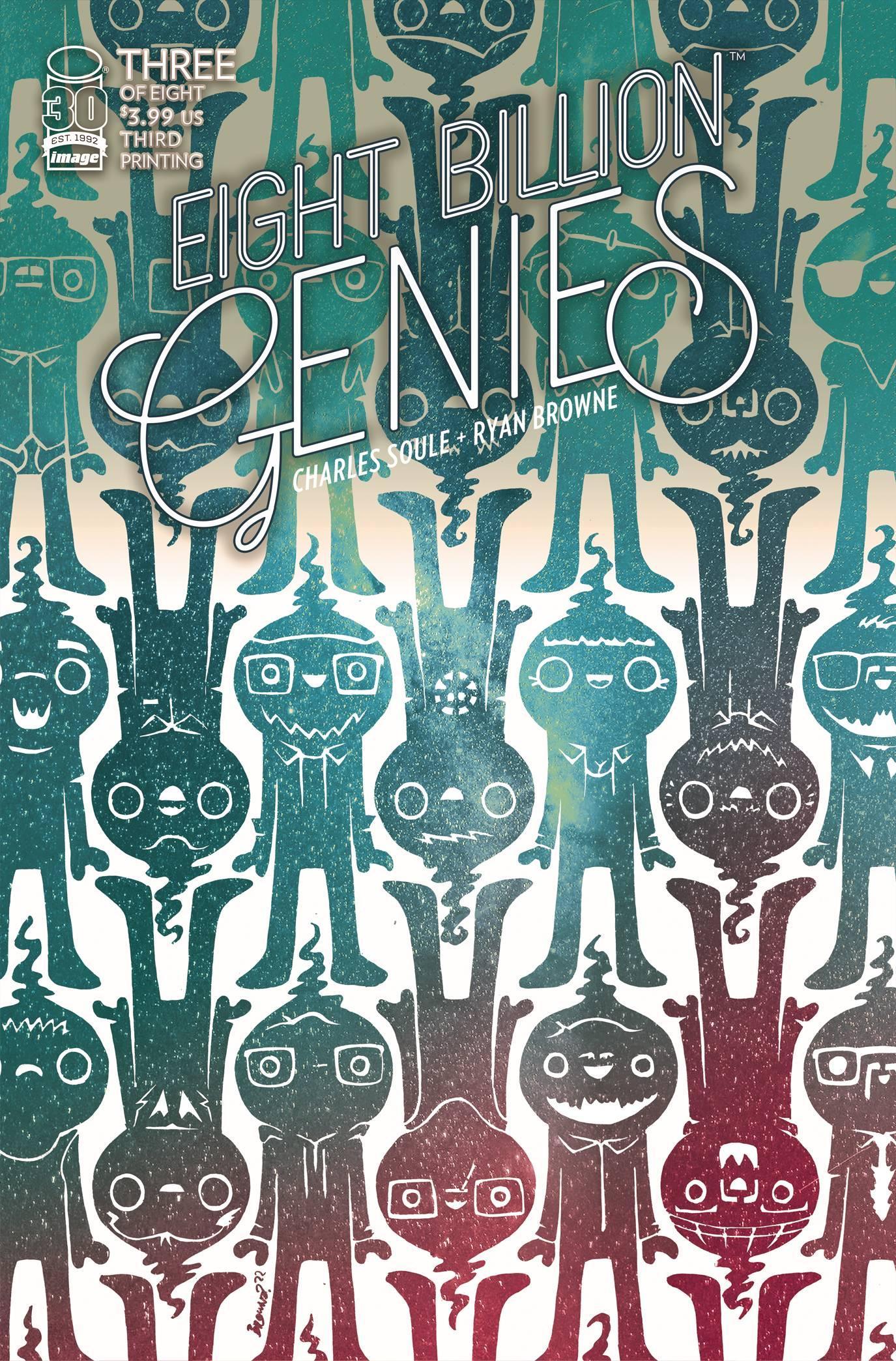 EIGHT BILLION GENIES #3 3RD PTG - Kings Comics