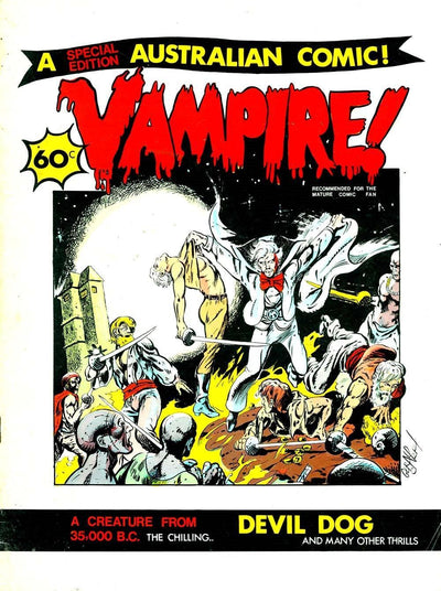 VAMPIRE! #1 (1975) (VF) - ART BY GERALD CARR