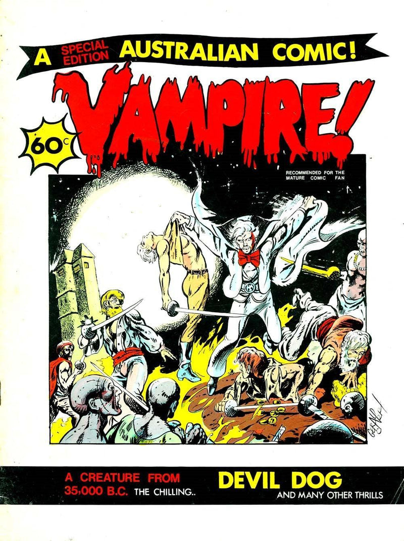 VAMPIRE! #1 (1975) (VF) - ART BY GERALD CARR