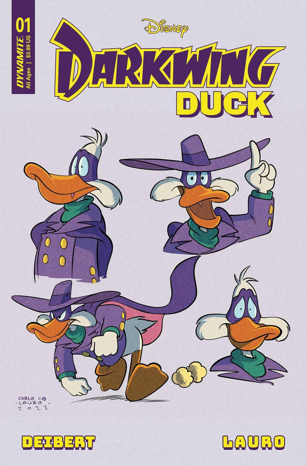 DARKWING DUCK VOL 3 (2023) #1 CVR P 100 COPY INCV LAURO CHARACTER DESIGN