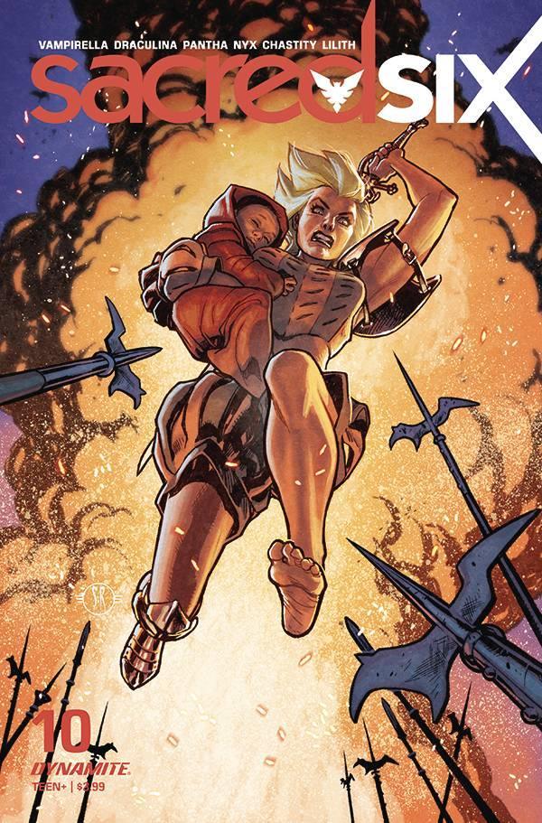 SACRED SIX #10 CVR B ROUX