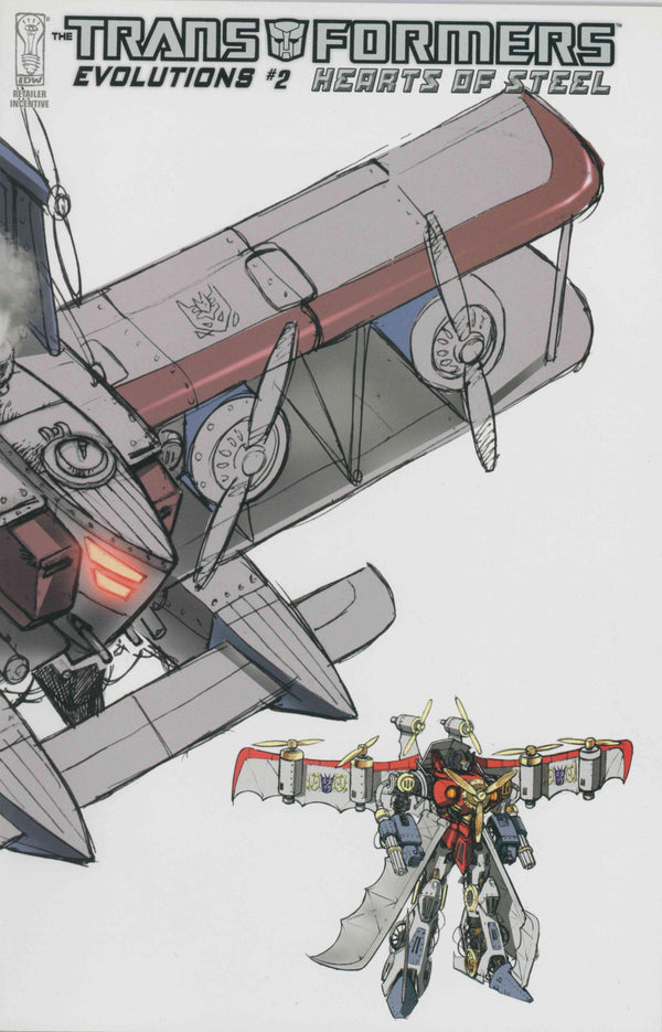 TRANSFORMERS EVOLUTIONS #2 50 COPY INCV