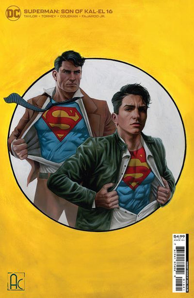 SUPERMAN SON OF KAL-EL #16 CVR B ARIEL COLON CARD STOCK VAR (KAL-EL RETURNS)