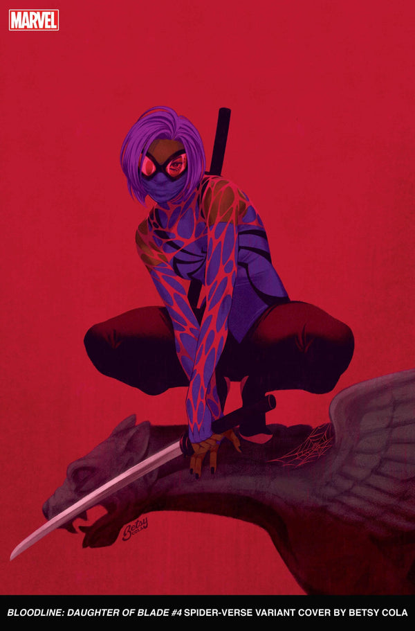 BLOODLINE DAUGHTER OF BLADE (2023) #4 COLA SPIDER-VERSE VAR