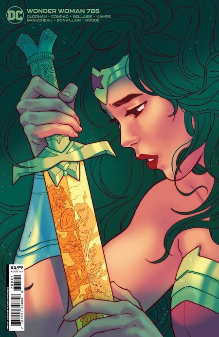 WONDER WOMAN VOL 5 #785 CVR B PAULINA GANUCHEAU CARD STOCK VAR (TRIAL OF THE AMAZONS)