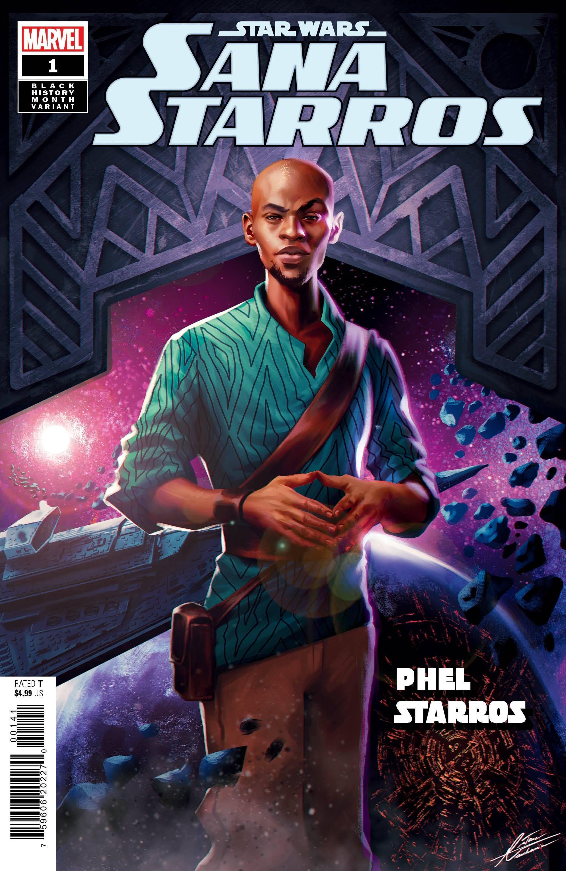 STAR WARS SANA STARROS (2023) #1 MANHANINI BLACK HISTORY MONTH VAR - Kings Comics