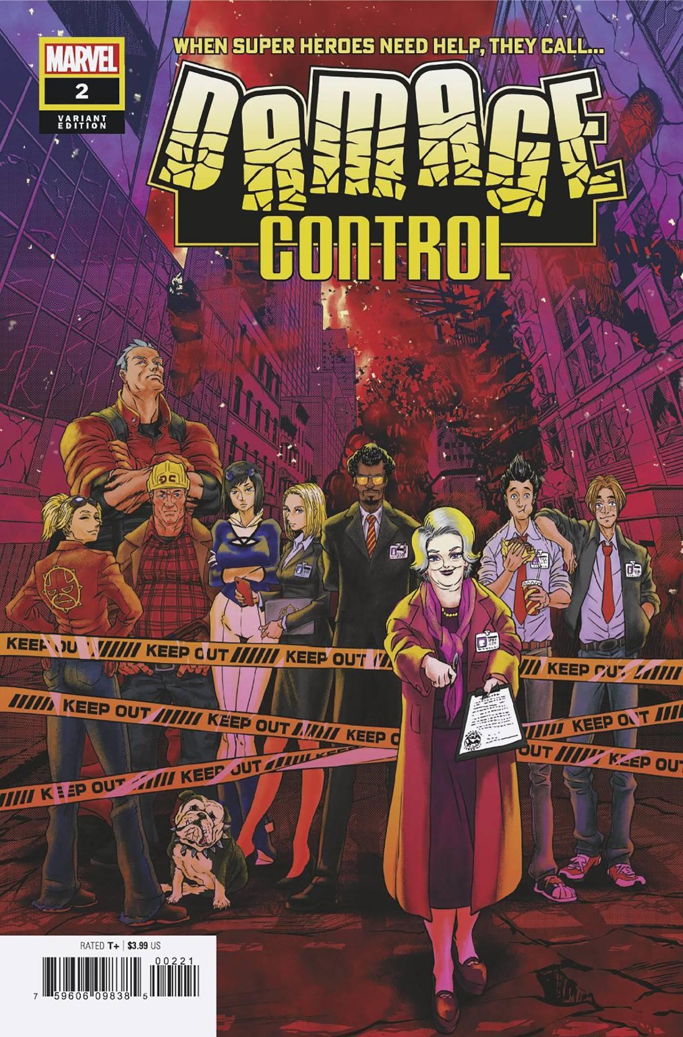 DAMAGE CONTROL VOL 4 #2 SUPERLOG VAR - Kings Comics