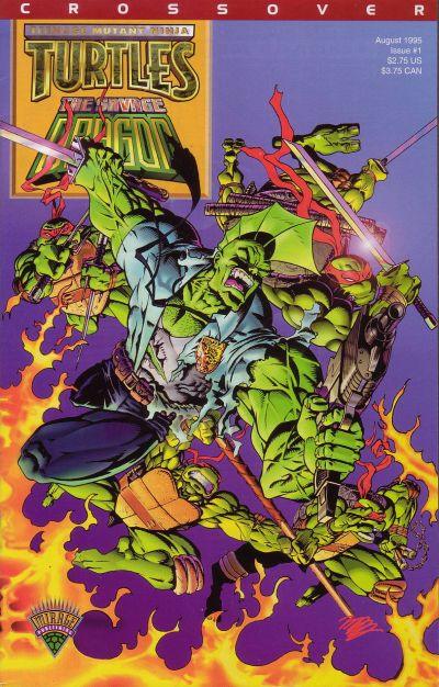 TEENAGE MUTANT NINJA TURTLES SAVAGE DRAGON (1995) #1 (ONE SHOT) (VF/NM)