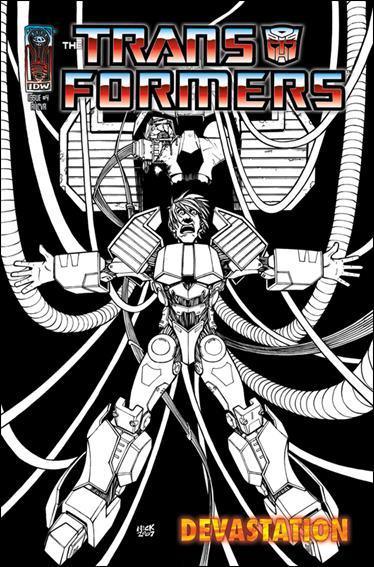 TRANSFORMERS DEVASTATION #4 20 COPY ROCH