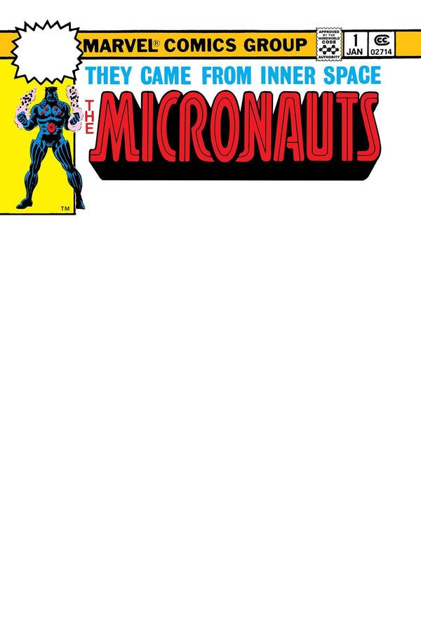 MICRONAUTS (1979) #1 FACSIMILE EDITION (2023) BLANK VAR