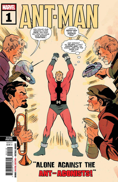 ANT-MAN VOL 3 (2022) #1 2ND PTG REILLY VAR