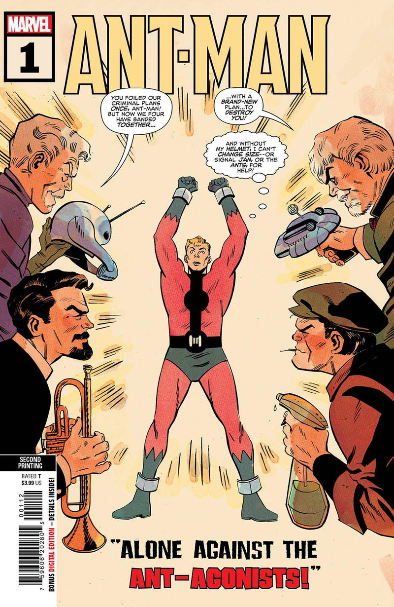 ANT-MAN VOL 3 (2022) #1 2ND PTG REILLY VAR